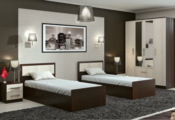 Спальный Гарнитур Фиджи №2/Разные Цвета