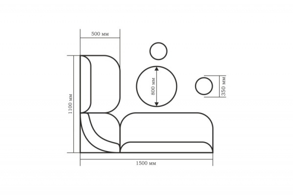 Кухонный уголок Ландыш