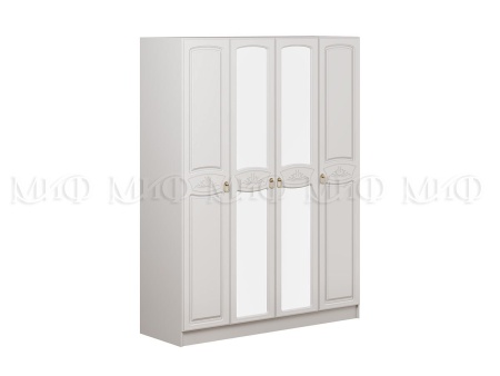 Шкаф 4-х Створчатый Алекс МДФ (Ш-1600 х В-2116 х Г-540 мм)