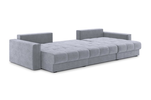 Диван п-образный тик-так Монарх М1О2 серый